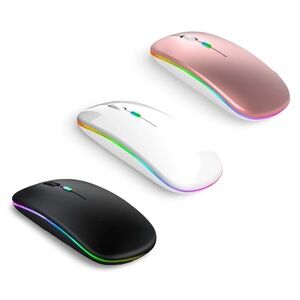 Brand New RGB Wireless Mouse LED Gaming Mouse Bluetooth Rechargeable